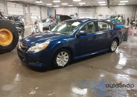 2011 Subaru Legacy 2.5I Premium from USA, damaged, VIN 4S3BMBF67B3213288